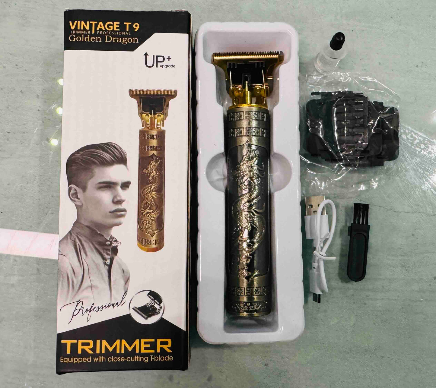 Professional T9 Trimmer I Hair And Beard Trimmer/Machine | Semi Metal